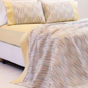 Juego de sábana Ático 144h con guarda estampada Twin
