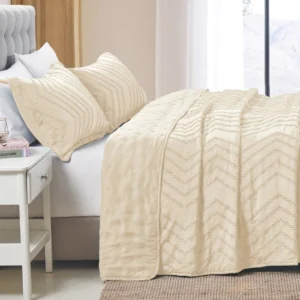 Cubrecama Hotel Chenille Twin + funda