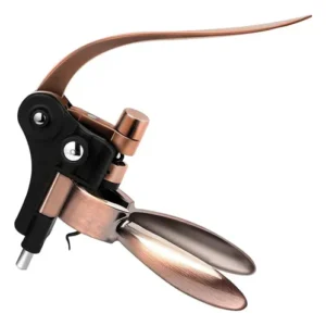 Set sacacorchos bronce con pedestal
