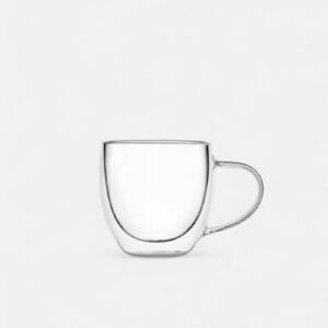 Taza doble vidrio 150 ml x1